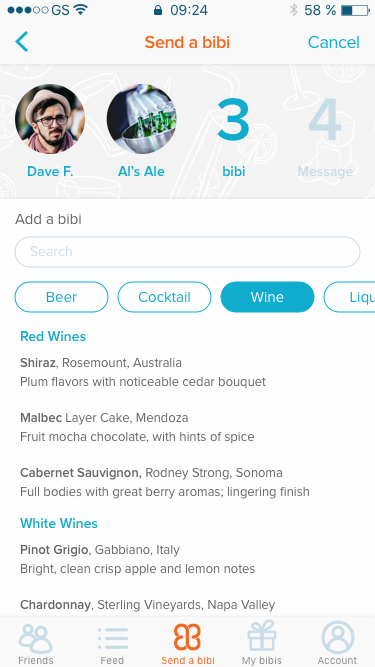 bibi - wine